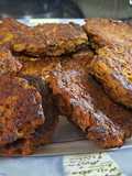 Hamburguesas de zucchinis, zanahorias y boniato al horno