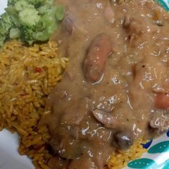 A picture of Instapot Lamb Stew.