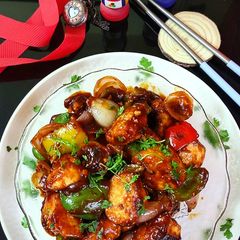 A picture of Chilli Paneer.