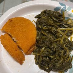 Turnip Greens A picture of Turnip Greens.