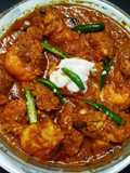 Curd prawn