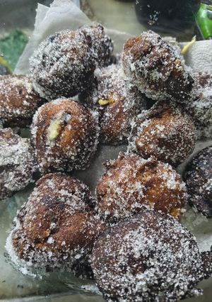 Una foto de Buñuelos de Manzana con Premezcla para Bizcochuelo 🍏🍎
