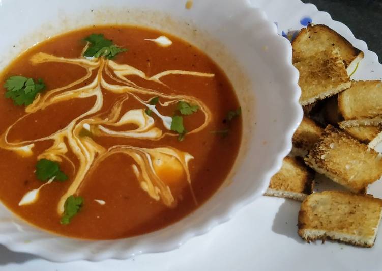 Recipe of Speedy Creamy Tomato soup