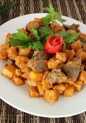 Foto resep Sambal goreng kentang hati ampela