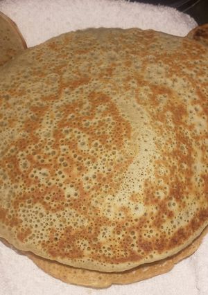 A picture of Millet pancakes.