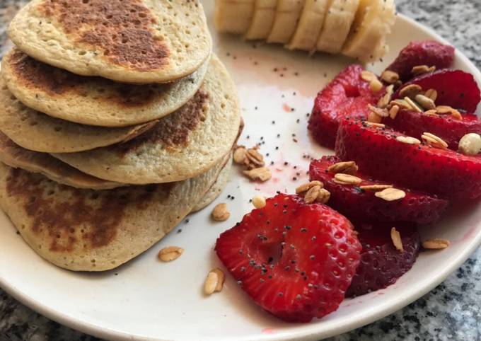 Panqueques De Avena. Súper Saludables, Sin Harinas Refinadas, Azúcar Y ...