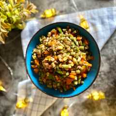 سلطة الفصوليا الخضراء 🥗🫘-レシピのメイン写真
