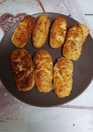 Una foto de Croquetas de salmón