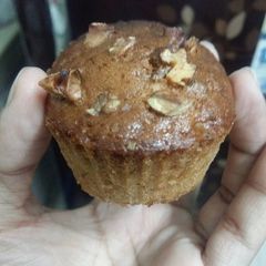 A picture of Banana Walnut Muffin #resolutions.
