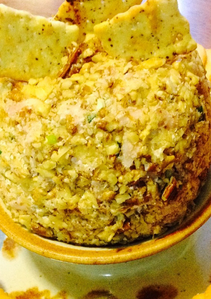 Una foto de Dip de Queso en bola