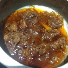 A picture of Jhatpat Bhuna Gosht.