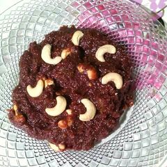 A picture of Chuhare ka halwa.