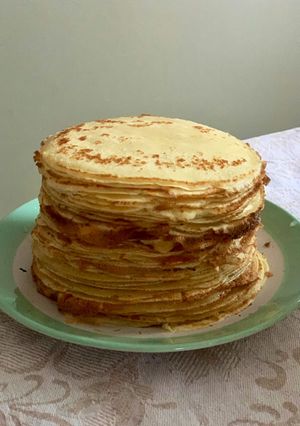 Une photo de Crêpes à l’huile de coco 🥞 🥥