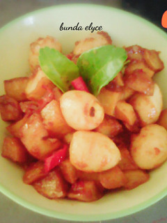 Foto resep Sambal goreng kentang puyuh