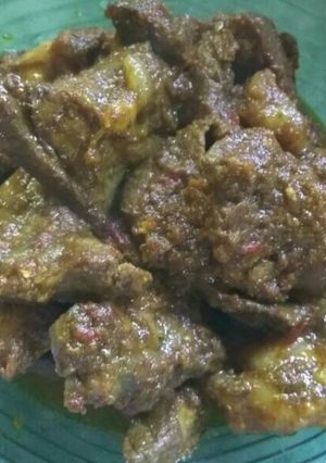 Foto resep Rendang hati sapi