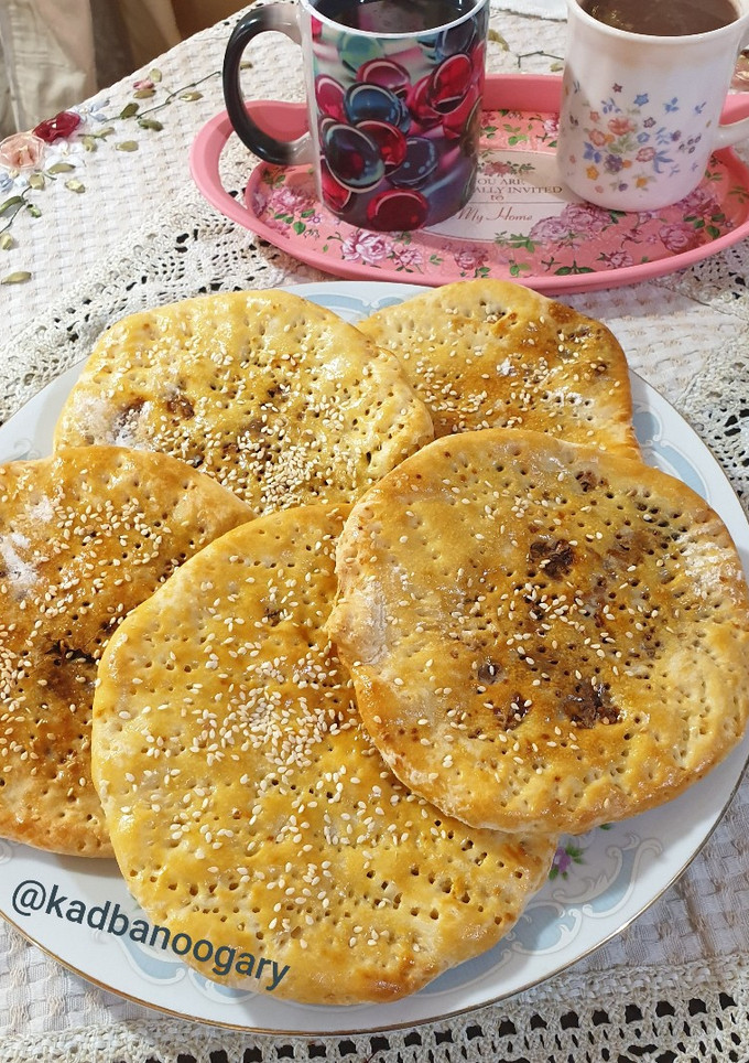عکسی از دستور نان خرمایی خوزستانی