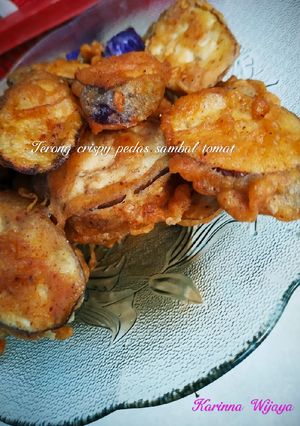 Foto resep Terong crispy pedas sambal tomat