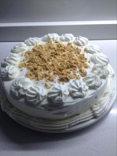 Una foto de Tarta de turrón