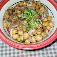 A picture of Chickpea Chaat.