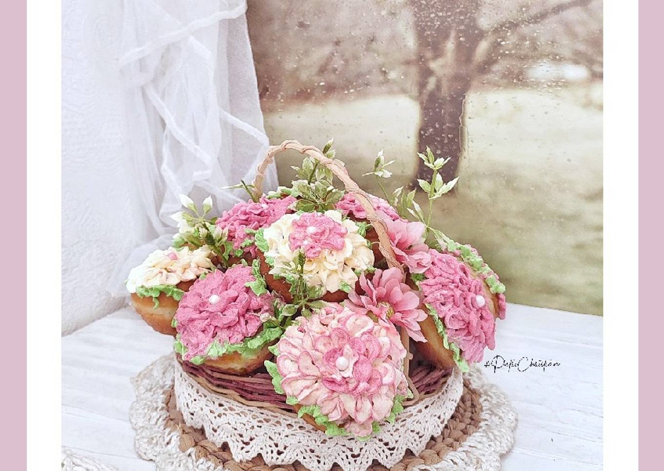 Bouquet Donat Buttercream Gurih
