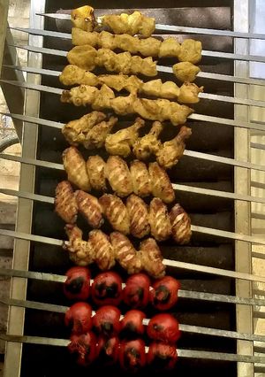 عکسی از دستور جوجه کباب
