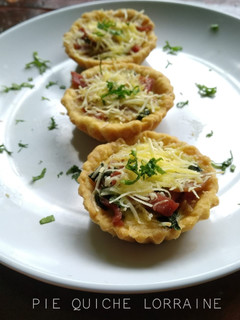 Foto resep 326. Pie quiche lorraine