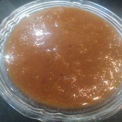 A picture of Imlee aloo bukhara chutney.