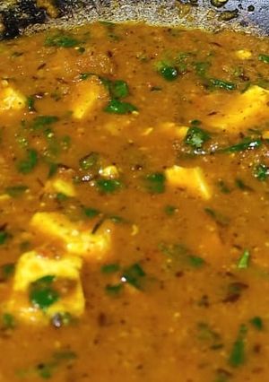 A picture of Kadhai paneer.