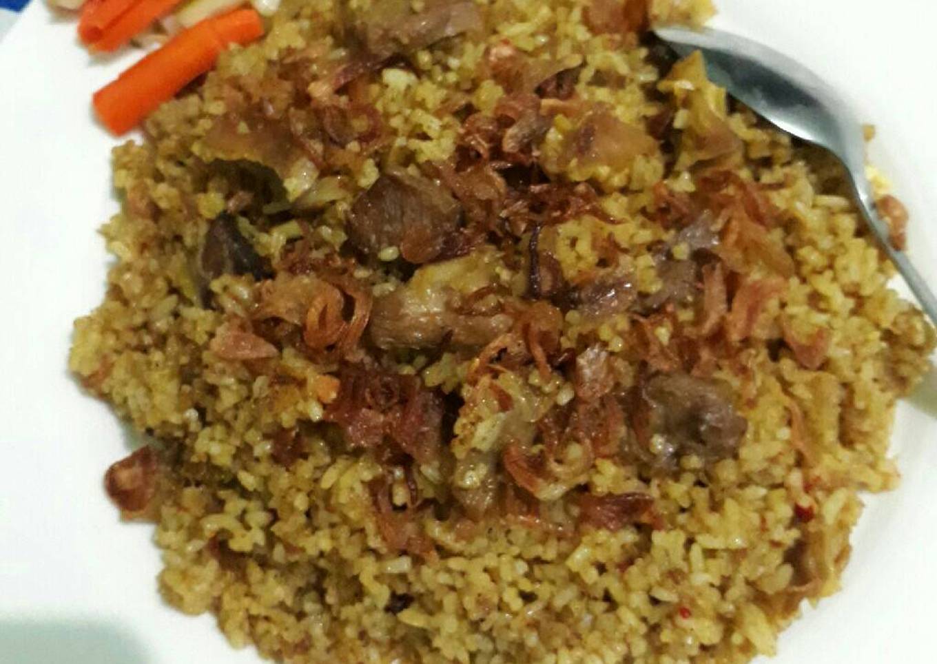 Nasgor kambing ala kebon sirih