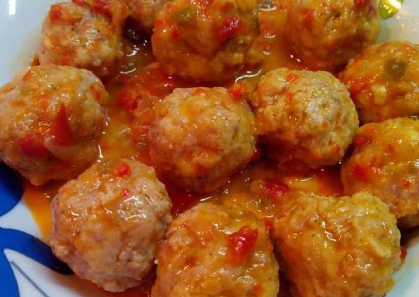 Albóndigas en salsa (Thermomix)