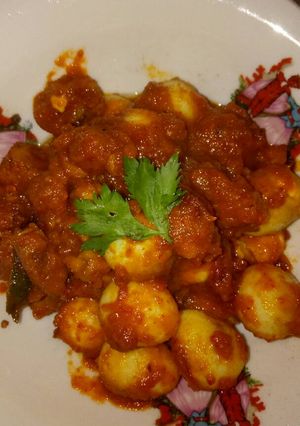 Foto resep Telur puyuh bumbu bali