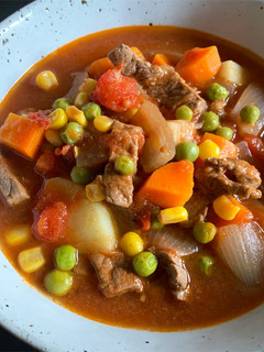 A picture of Simple Beef & Vegetable Soup.