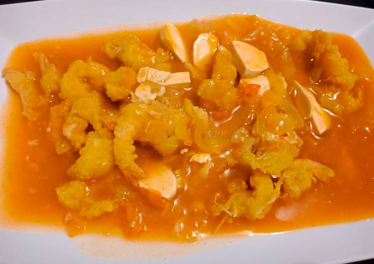 Resep Udang asam manis yang Bikin Ngiler