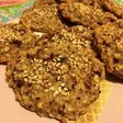 Galletas saludables de avena, plátano y chocolate