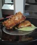Carpa con salsa agridulce