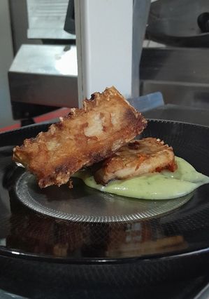 Una foto de Carpa con salsa agridulce