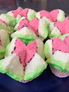 Foto resep Bolu Kukus Semangka