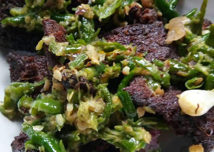 Cara Bikin Dendeng batokok cabe ijo Irit Untuk Jualan