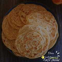 A picture of Roti Canai (Tepung Protein Sedang).