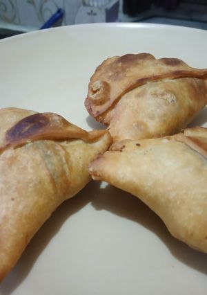 A picture of Baked Samosa.