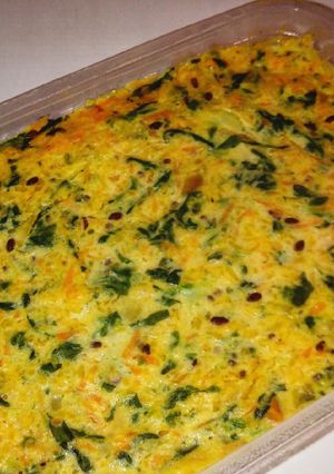 Una foto de Budín de verduras fácil y rápido