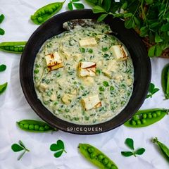 A picture of Methi Matar Paneer.