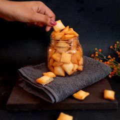 A picture of Sweet Shakkarparas.
