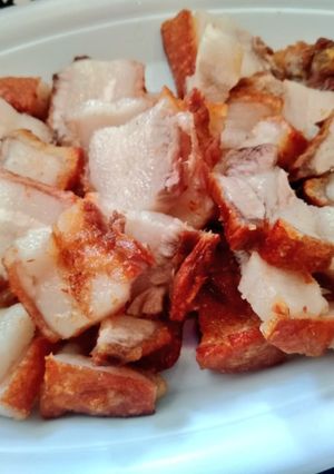 Foto resep Babi Panggang Padahal Digoreng