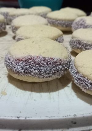 Una foto de Alfajores de maizena