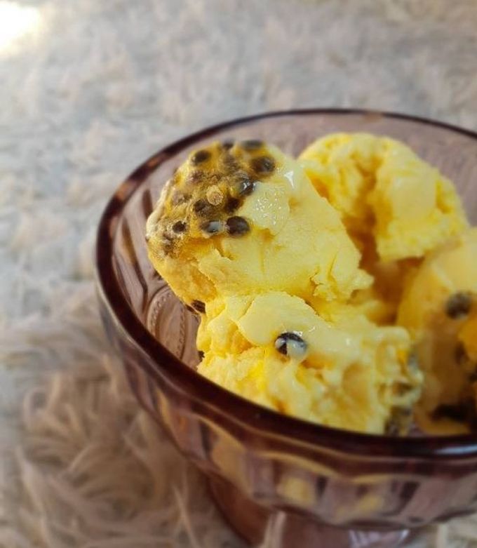 Foto de Sorvete mousse de maracujá