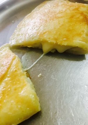 A picture of Cheese burst pancakes.