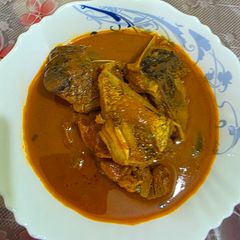 A picture of Konkani style Fish salan.