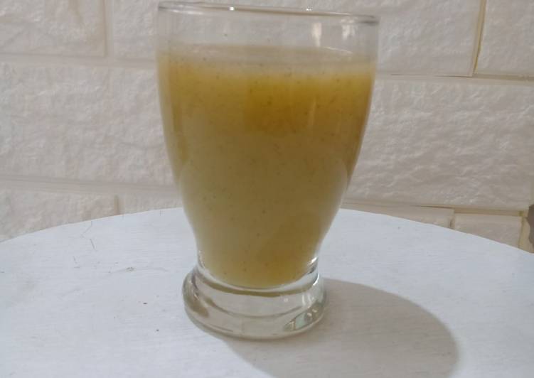 Resep Juice PELIWI (Apel Kiwi) Anti Gagal