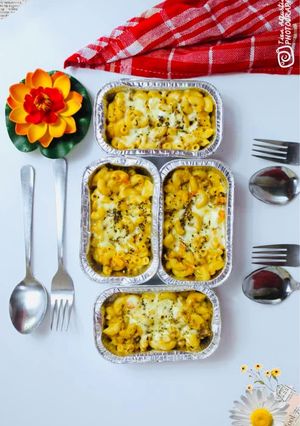 Foto resep Macaroni Bolognese (kukus/ oven)